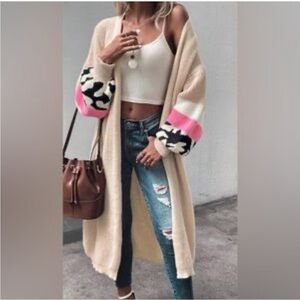 Chunky knit Cardigan Sweater